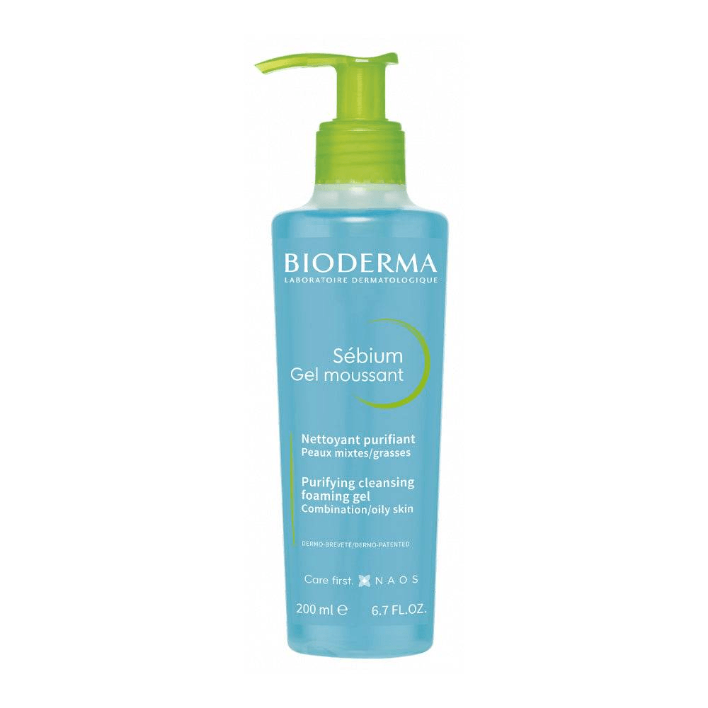 Bioderma Sébium Gel Moussant 200ml - Nettoyant Purifiant pour Peaux Grasses - Parana Morocco Bioderma Sébium Gel Moussant 200ml - Nettoyant Purifiant pour Peaux Grasses - Parana Morocco