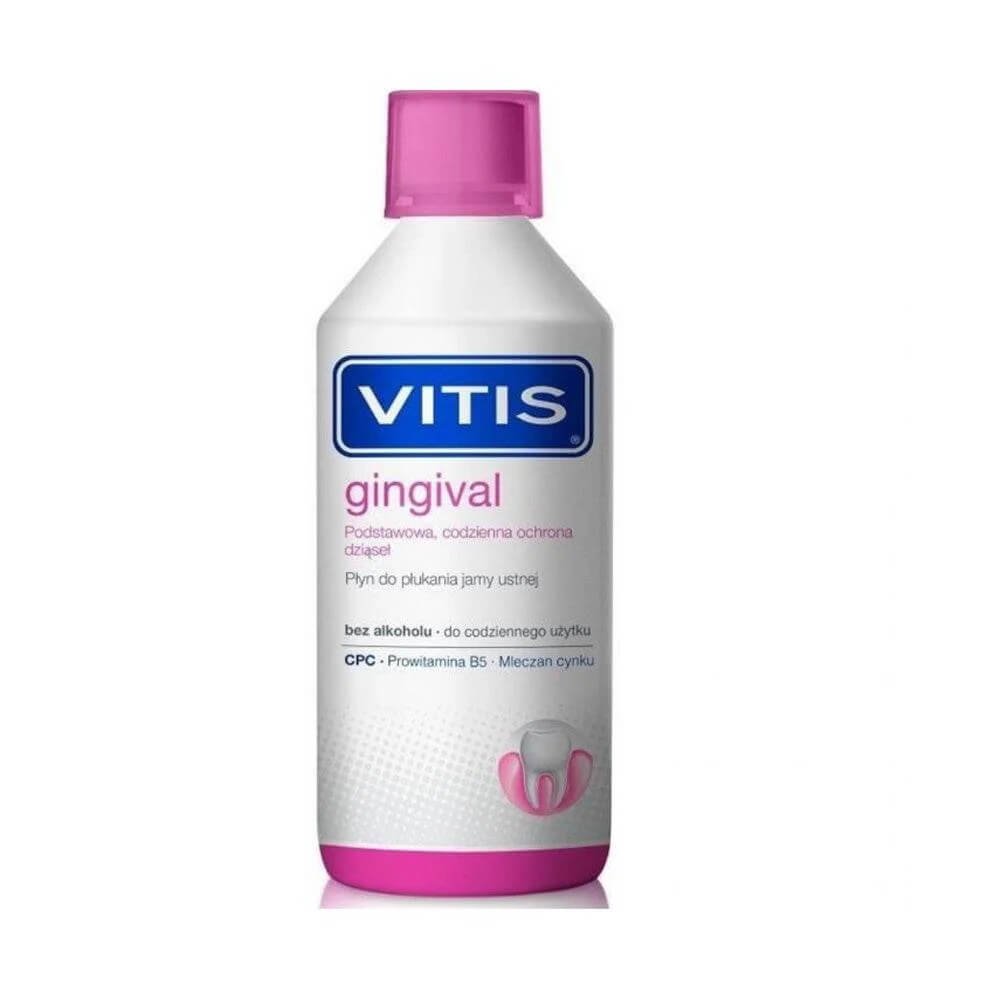 Vitis Bain de Bouche Gingival 500ml - Protection Antiseptique et Soin Gencives - Parana Morocco Vitis Bain de Bouche Gingival 500ml - Protection Antiseptique et Soin Gencives - Parana Morocco