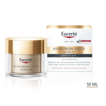 Eucerin Hyaluron-Filler + Elasticity Soin de Nuit Régénérant et Anti-Rides - Parana Morocco
