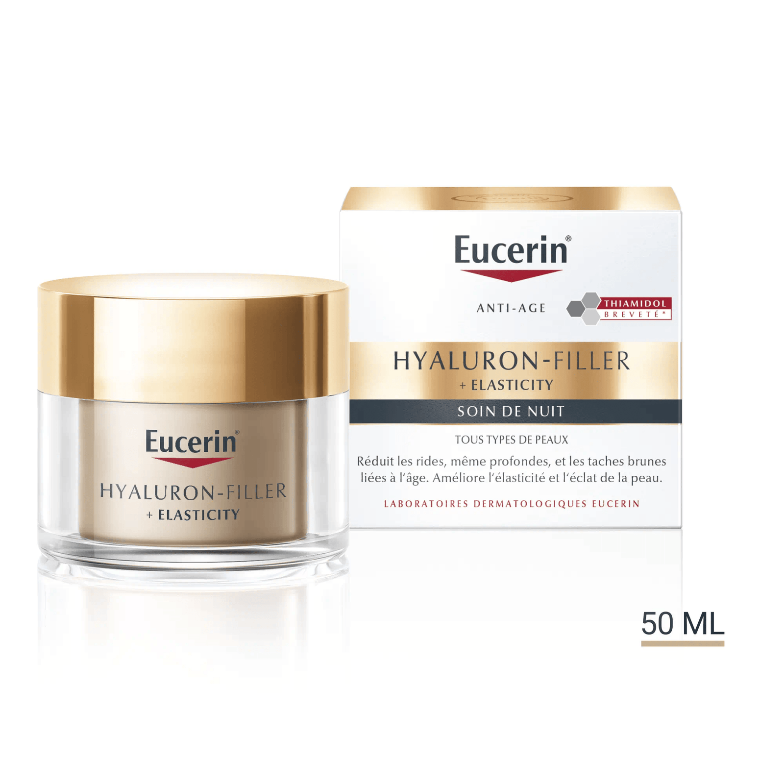Eucerin Hyaluron-Filler + Elasticity Soin de Nuit Régénérant et Anti-Rides - Parana Morocco Eucerin Hyaluron-Filler + Elasticity Soin de Nuit Régénérant et Anti-Rides - Parana Morocco