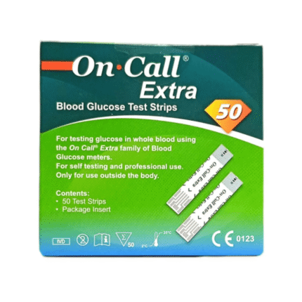 Bandelettes On Call Extra 50 Unités - Pack Économique Test de Glycémie - Parana Morocco