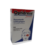 Optidress Compresse Oculaire Junior Boîte de 10 - Pansement Stérile pour Enfant - Parana Morocco