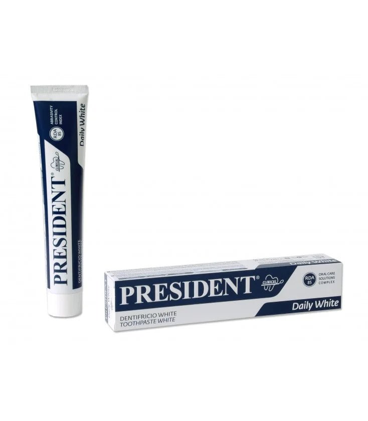 Dentifrice PRESIDENT White blanchissant 75 ml Dentifrice PRESIDENT White blanchissant 75 ml – dentifrice PRESIDENT White 75 ml maroc