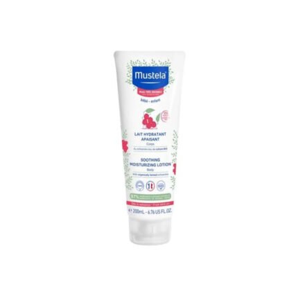 Mustela Lait Hydratant Apaisant 200ml - Soin Bébé Peau Très Sensible Maroc