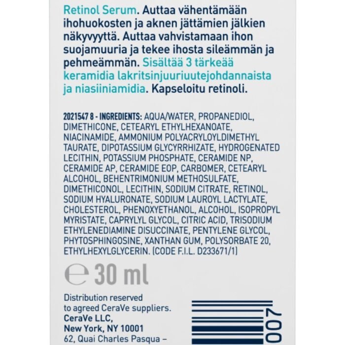 cerave Sérum Rétinol Anti-Marque 30 ml