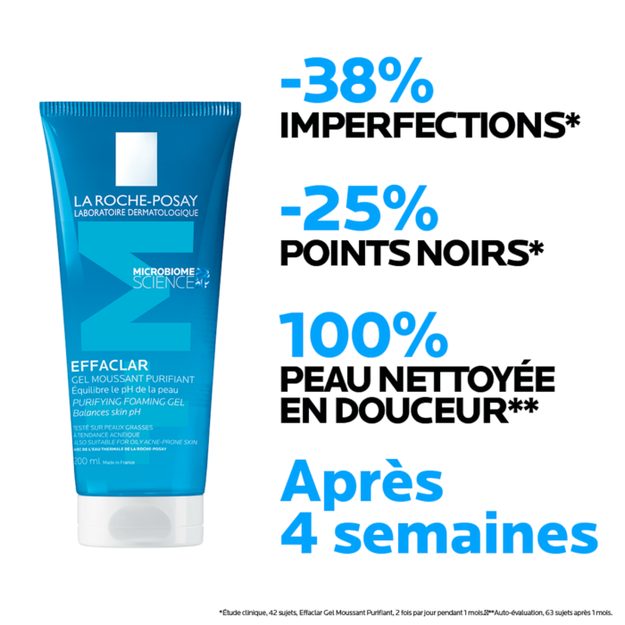 la roche posay Effaclar Gel Moussant 200 ml
