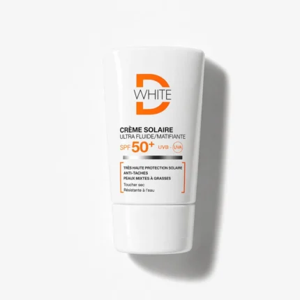 DWHITE Crème Solaire Ultra-Fluide Matifiante SPF 50