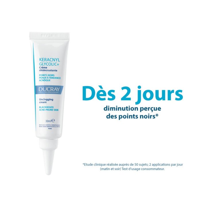 Ducray Keracnyl Glycolic+ Soin Lissant