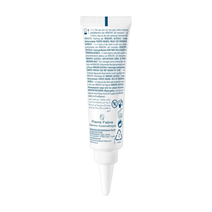 Ducray Keracnyl Glycolic+ Soin Lissant