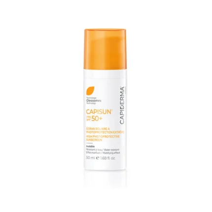 Capiderma Capisun Crème solaire invisible SPF50+ 50 ml