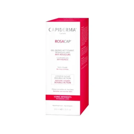 Capiderma Rosacap Gel Derme-Nettoyant Démaquillant Anti-Rougeurs 200 ml parana
