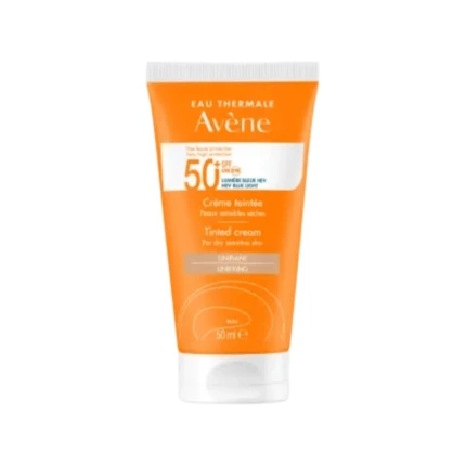 Avène Solaire Crème Teintée SPF50+ (50ml) - Hydratation 8h & Unifiant