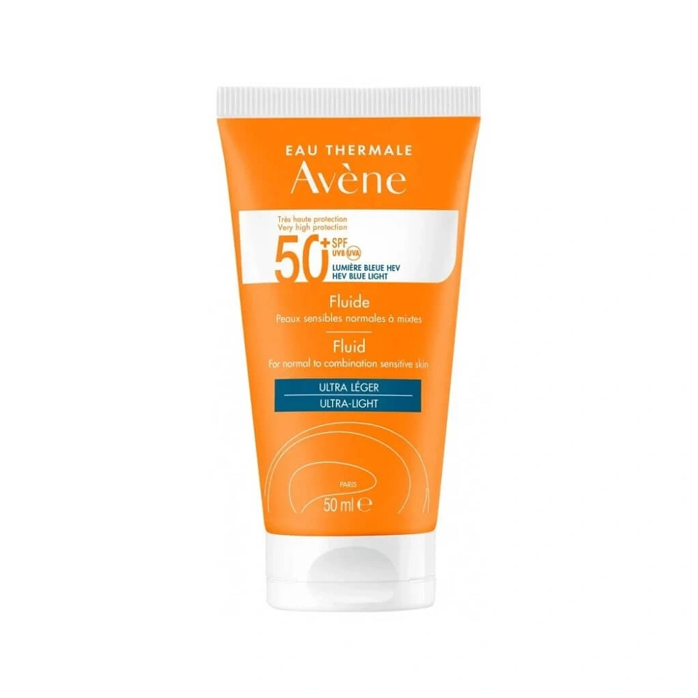 Avène Solaire Fluide SPF 50+ Sans Parfum (50ml) Avène Solaire Fluide 50+
