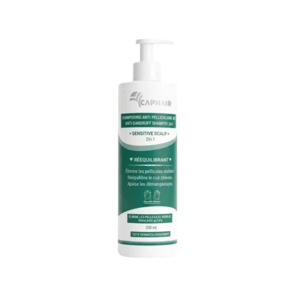 Caphair shampooing anti-pelliculaire 200 ml – shampooing anti-pelliculaire Caphair