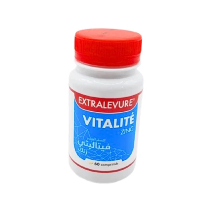 Extralevure Vitalité Zinc 60 comprimés