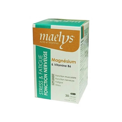 MAELYS Magnésium et Vitamine B6 30 Gélules