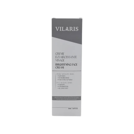 crème éclaircissante visage Vilaris