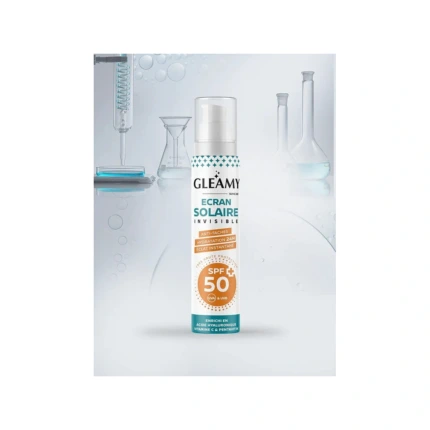 GLEAMY Écran solaire SPF50+ invisible 50 ml