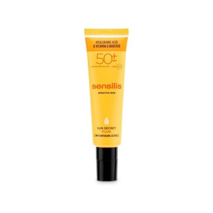 Sensilis Sun Secret Fluid Invisible SPF50+ Protection Solaire Anti-Âge 40ml - Parana Morocco