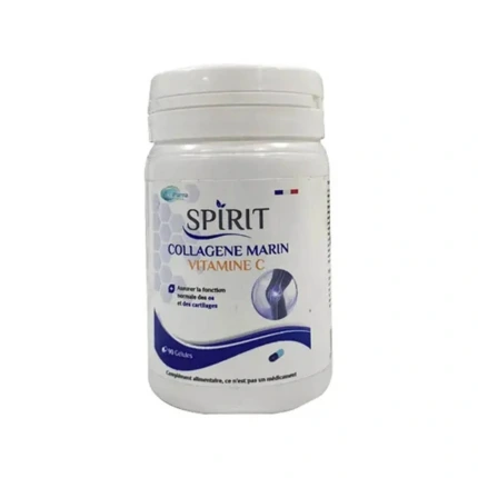 Spirit Collagène Marin + Vitamine C 90 Gélules