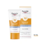 Eucerin Sun Sensitive Protect Crème SPF 50+ pour Peaux Sensibles et Sèches - Parana Morocco