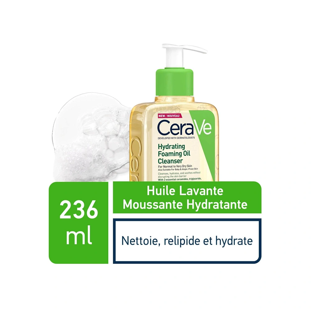 CeraVe Huile Lavante Hydratante Peau Très Sèche236ml CeraVe Huile Lavante Hydratante Peau Très Sèche236ml