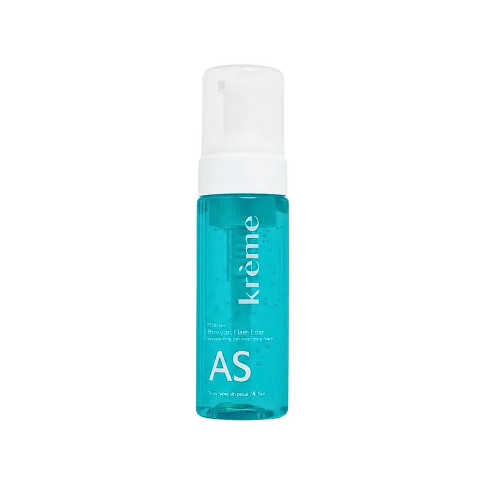Kreme Mousse Nettoyant Éclat Tous Types de Peaux 150ml Kreme Mousse Nettoyant Éclat Tous Types de