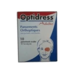 Optidress Compresse Oculaire Adultes Boîte de 10 - Pansement Stérile pour l'Oeil - Parana Morocco