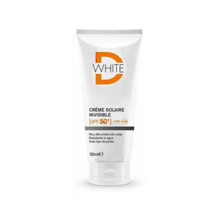 Dwhite Crème Solaire Invisible SPF50+ Protection Solaire 50ml - Parana Morocco