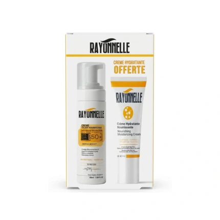 Rayonnelle crème solaire et crème hydratante
