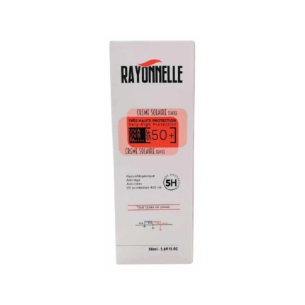 RAYONNELLE Crème Solaire Teintée SPF50+ 50 ml
