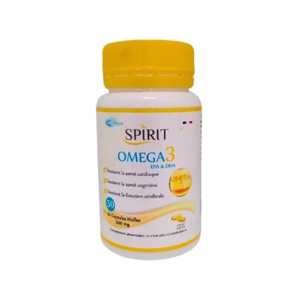 Spirit Pharma Oméga 3 EPA et DHA 500 mg