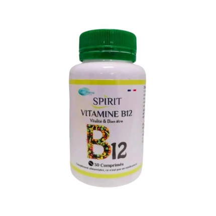 Spirit Pharma Vitamine B12 30 Comprimés